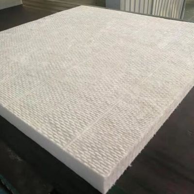 Tablero de aislamiento libre de la fibra de vidrio del formaldehído insonoro 10-32kg/m3 blanco