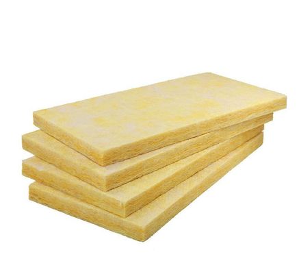 Moisture Proof Glass Wool Heat Insulation Board 20-100kg/M3 High Density