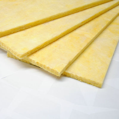 Moisture Proof Glass Wool Heat Insulation Board 20-100kg/M3 High Density