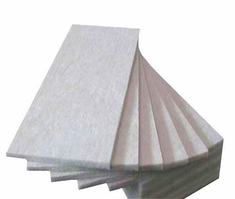 Tablero de aislamiento libre de la fibra de vidrio del formaldehído insonoro 10-32kg/m3 blanco