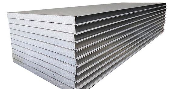 Cold Storage Heat Insulation Polyurethane Sandwich Panel Noise Reduction 50kg/m3