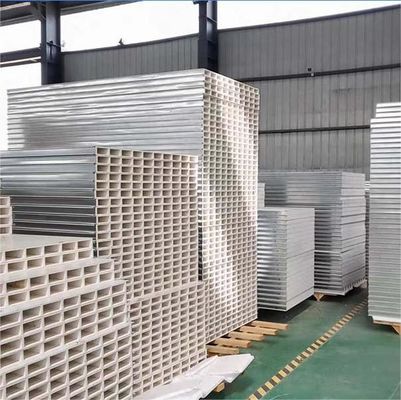 Панель сэндвича 50-100mm Rockwool доски магния крыши стены стеклянная