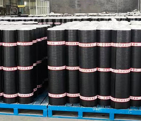 Asphalt Glue Roof Heat Insulation Waterproof Self Adhesive Membrane 1m*10m