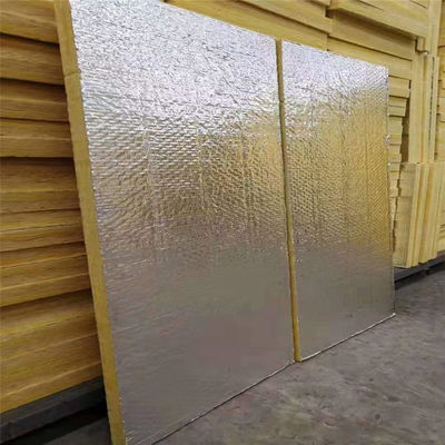 Thermal Insulation Fiber Glass Wool Board For Fireproof Wall Moisture Proof