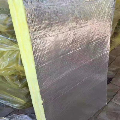 Thermal Insulation Fiber Glass Wool Board For Fireproof Wall Moisture Proof