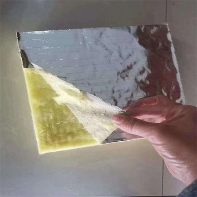 Thermal Insulation Fiber Glass Wool Board For Fireproof Wall Moisture Proof