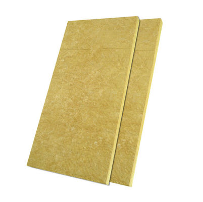 Yellow Fireproof 50mm Rockwool Thermal Insulation Slab OEM