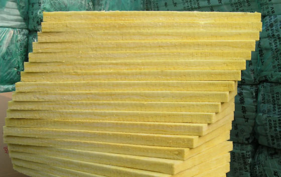 Yellow Fireproof 50mm Rockwool Thermal Insulation Slab OEM