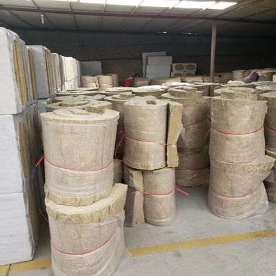 Exterior Wall Aluminum Foil Composite Rock Wool Felt Hydrophobic Heat Insulation