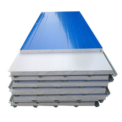 Customized Sandwich EPS Wall Panels A Grade Fireproof Expanded Polystyrene Board