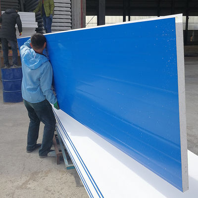 Customized Sandwich EPS Wall Panels A Grade Fireproof Expanded Polystyrene Board