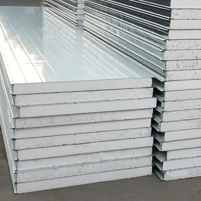 Customized Sandwich EPS Wall Panels A Grade Fireproof Expanded Polystyrene Board