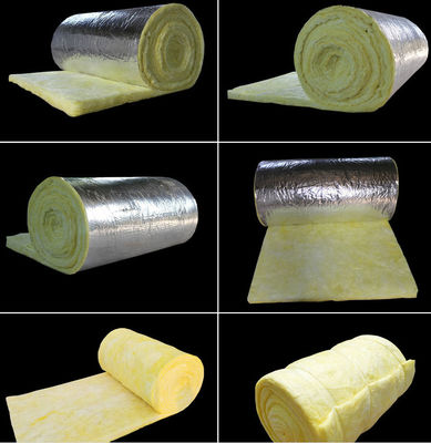 Roof Heat Insulation Glass Wool A Grade Flame Retardant Fireproof