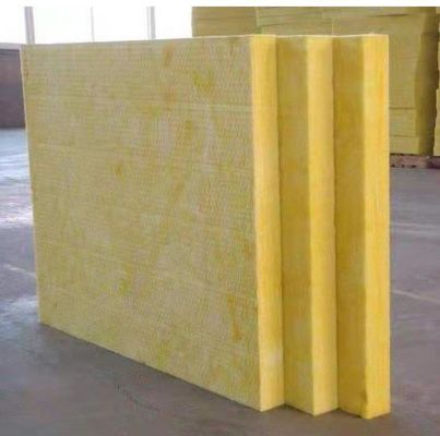 ISO Fire Retardant Fiber Cotton Glass Wool Insulation Sheet Aluminum Foil