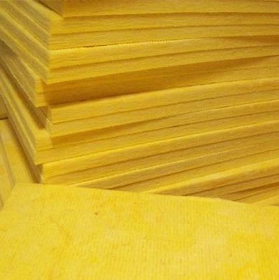 ISO Fire Retardant Fiber Cotton Glass Wool Insulation Sheet Aluminum Foil