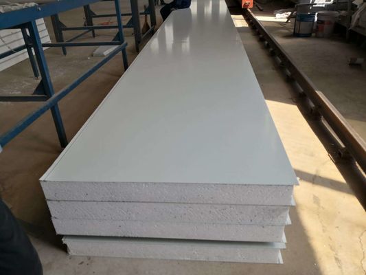 Insulated Roofing EPS Sandwich Panel For Clean Room 50mm 75mm
