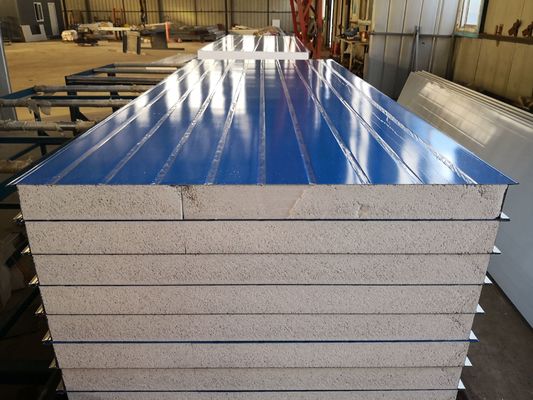 Color Steel EPS Sandwich Panel Insulated Metal Roof Panels OEM