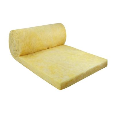 30mm Fiber Glass Wool Mat Thermal Insulation sound absorption 50kg/m3