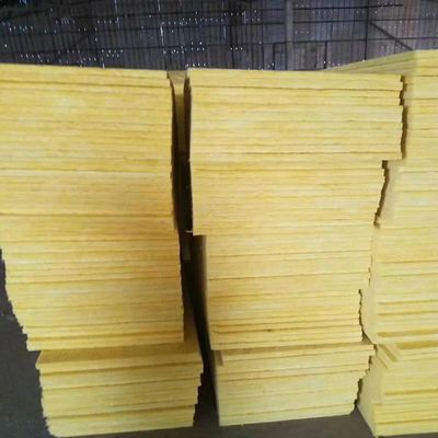 Soundproof Glass Wool Board Material Thermal Insulation Non Toxic 25-100mm