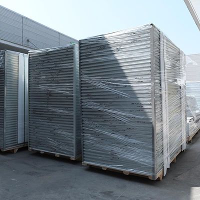 Soundproof Thermal Insulation Wall Rock Wool Sandwich Panel Metal Building Materials