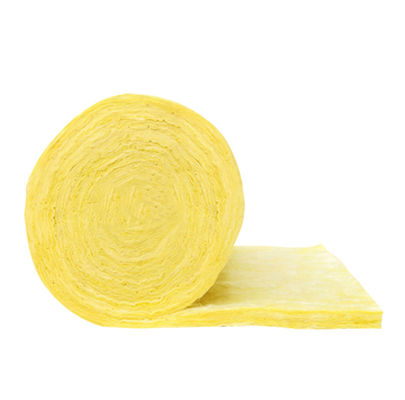 Non Toxic Yellow Heat Insulation Glass Wool Felt Fire And Smoke Exhaust