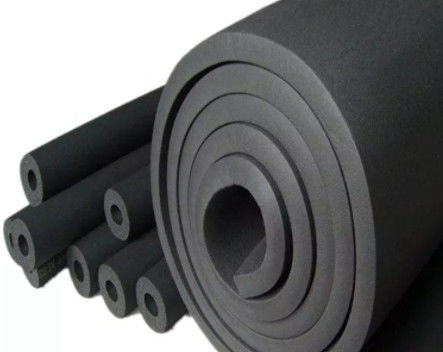 Hvac Refrigeration Rubber Foam Sponge Sheet B1 Class For Air Conditioning Duct