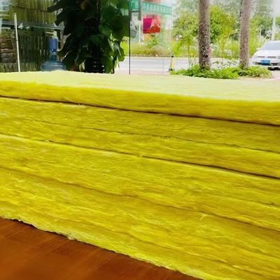 Wall Thermal Insulation Glass Wool Board With Foil Building Material 1.2m Length