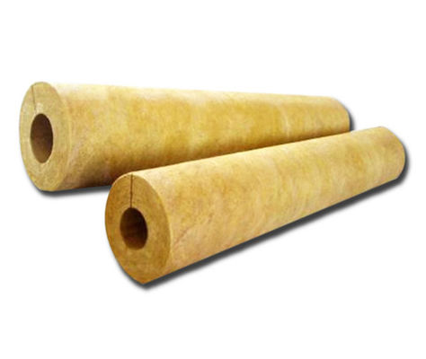 Steam Pipeline Heat Insulation Tube Glass Wool For Cold And Hot Water Equipment