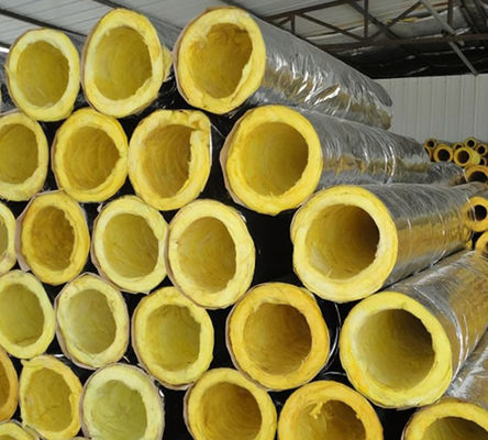 Tubo de fogo impermeável de Rockwool da absorção sadia do tubo 50mm de lãs de rocha da isolação