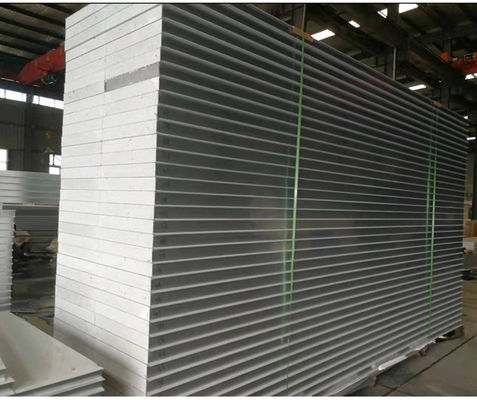 Metal Carved Silica Color Steel Sandwich Panel Metal Roofing 950mm 1150mm Width