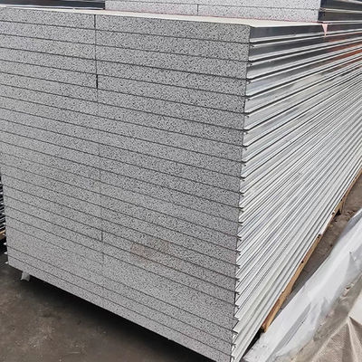 Metal Carved Silica Color Steel Sandwich Panel Metal Roofing 950mm 1150mm Width