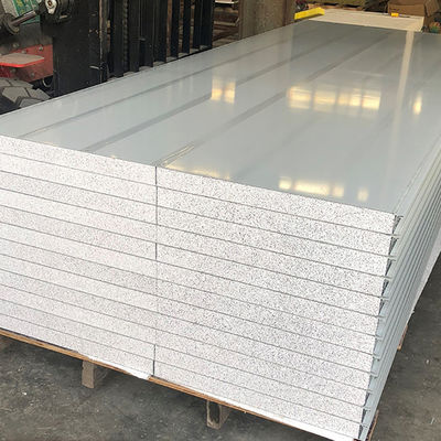 Metal Carved Silica Color Steel Sandwich Panel Metal Roofing 950mm 1150mm Width