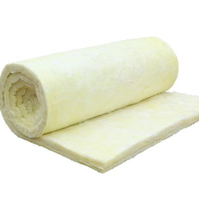 10-48kg/M3 Heat Insulation Glass Wool Roll Batts 50mm Thickness