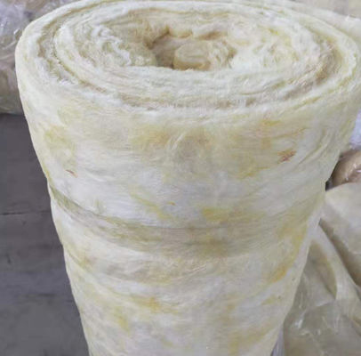 1.2m Soundproof Fiber Heat Insulation Glass Wool Blanket Rolls For Wall Insulation