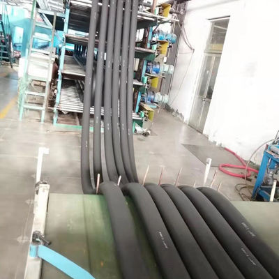 Μη τοξικός σωλήνας 70Kg/M3 μόνωσης αφρού κλιματισμού λαστιχένιος