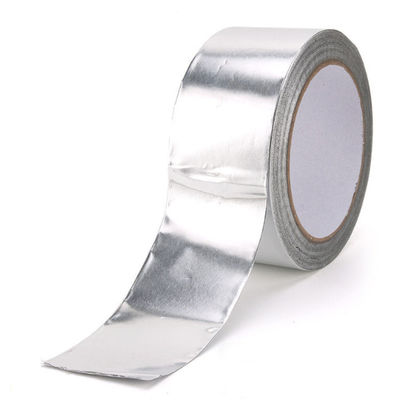 Sliver Pe Mesh Waterproof Fireproof Aluminum Foil Tape Self Adhesive Roofing