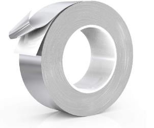 Sliver Pe Mesh Waterproof Fireproof Aluminum Foil Tape Self Adhesive Roofing