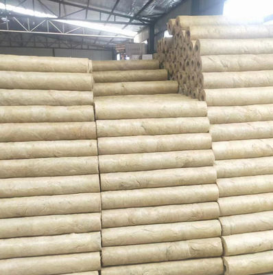 Boiler Chemical Oil Rock Wool Tube Steam Pipe Insulation 1000mm