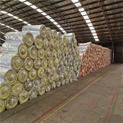 24k50mm Heat Insulation Glass Wool Felt Without Cotton Aluminum Foil Veneer