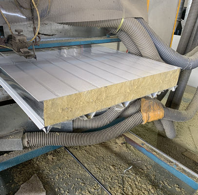 Purification Board Preservation Fireproof Rock Wool Sandwich Board Heat Insulation Square Cabin Hospital