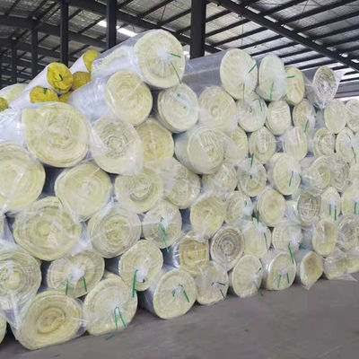 75mm Steel Structure Heat Insulation Glass Wool With Aluminium Foil