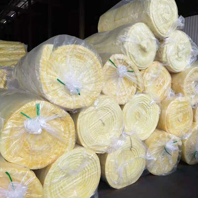 75mm Steel Structure Heat Insulation Glass Wool With Aluminium Foil