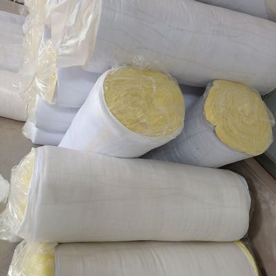 75mm Steel Structure Heat Insulation Glass Wool With Aluminium Foil