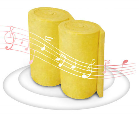 Fireproof Fiberglass Batt Insulation 48k50mm Centrifugal Glass Fiber Wool