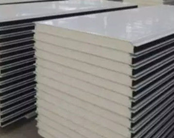 PPGI Metal Polyurethane Sandwich Panel B1 Grade Exterior Wall Insulation Board
