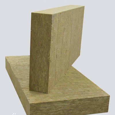 Thermal Insulation Rock Wool Board Basalt Fiber Slab 50mm Fireproof