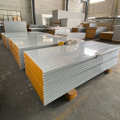 Cleanroom Indoor Hollow Glass Magnesium Board Purification Thermal Insulation Sandwich Panels
