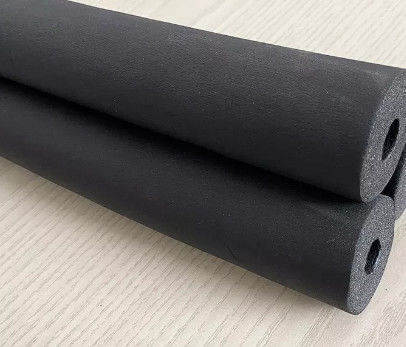 B1 Grade 1.8m Air Conditioning Water Rubber Foam Insulation Pipe Flame Retardant