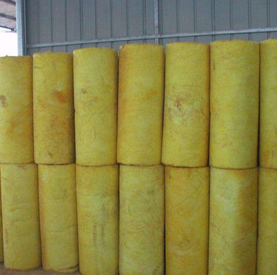 Fiberglass Wool Flame Retardant High Temperature Insulation Tube 40-100kg/M3