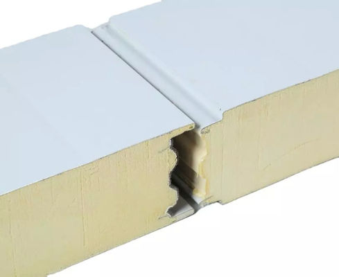 Building Wall 30~50kg/M3 Polyurethane Cold Room Panels Noise Reduction Heat Insulation